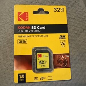 Kodak SD Card UHS-l U1 V10 SDHC 32GB